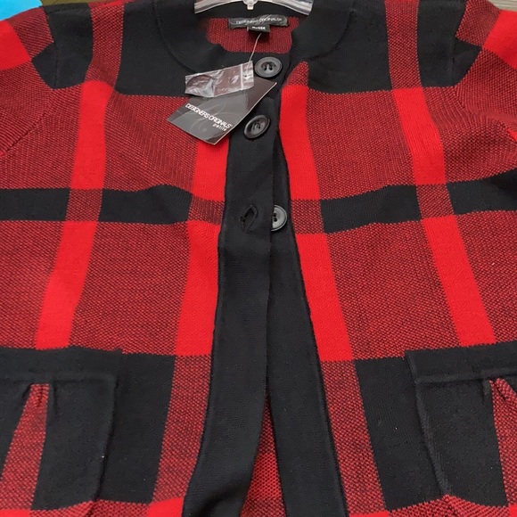 NWT Designers Originals Sweater Cardigan Size Petite XL - Picture 11 of 13